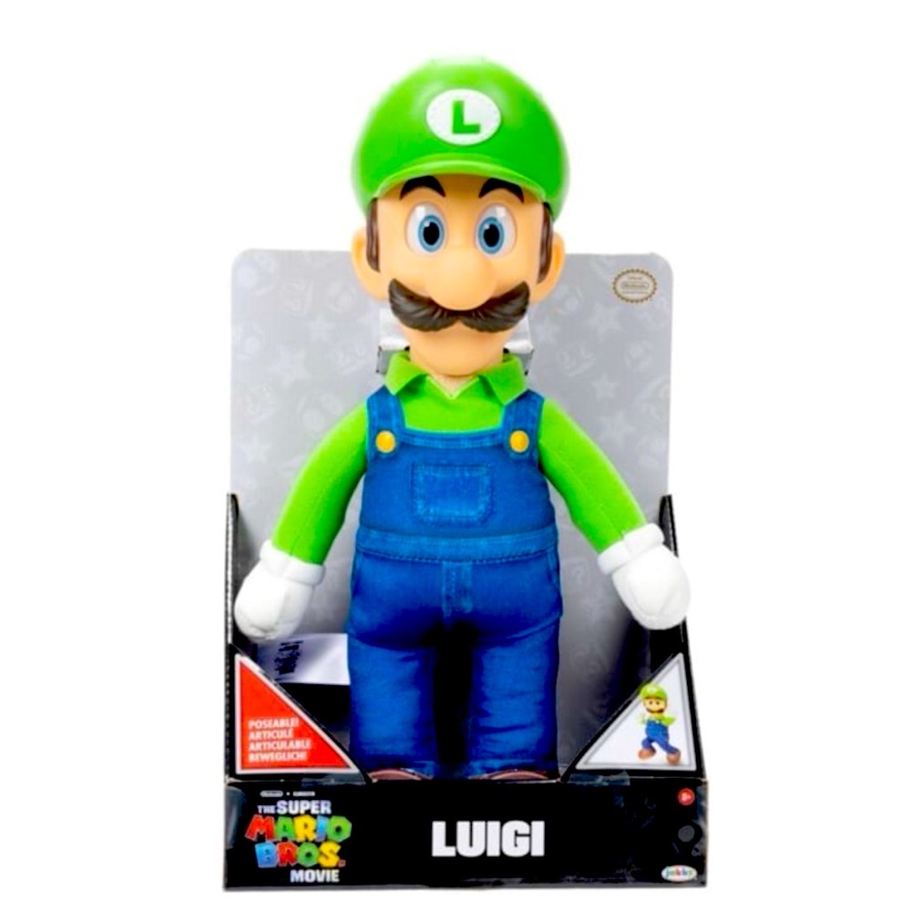 Nintendo The Super Mario Bros. Movie Luigi Plush